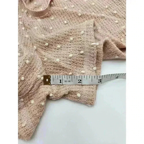 Blu Pepper Women's Size L Pink with White Polka Dot Shorts - Picture 3 of 7